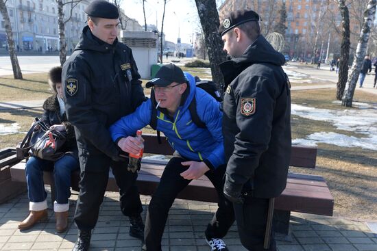 Freedom Day event in Belarus