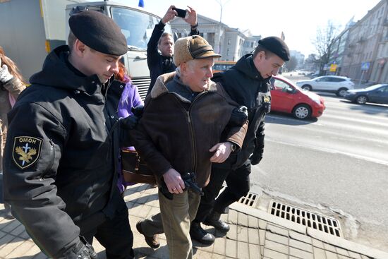 Freedom Day event in Belarus