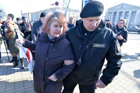 Freedom Day event in Belarus