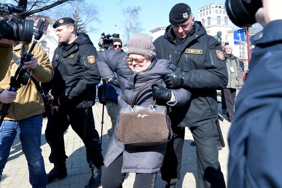 Freedom Day event in Belarus