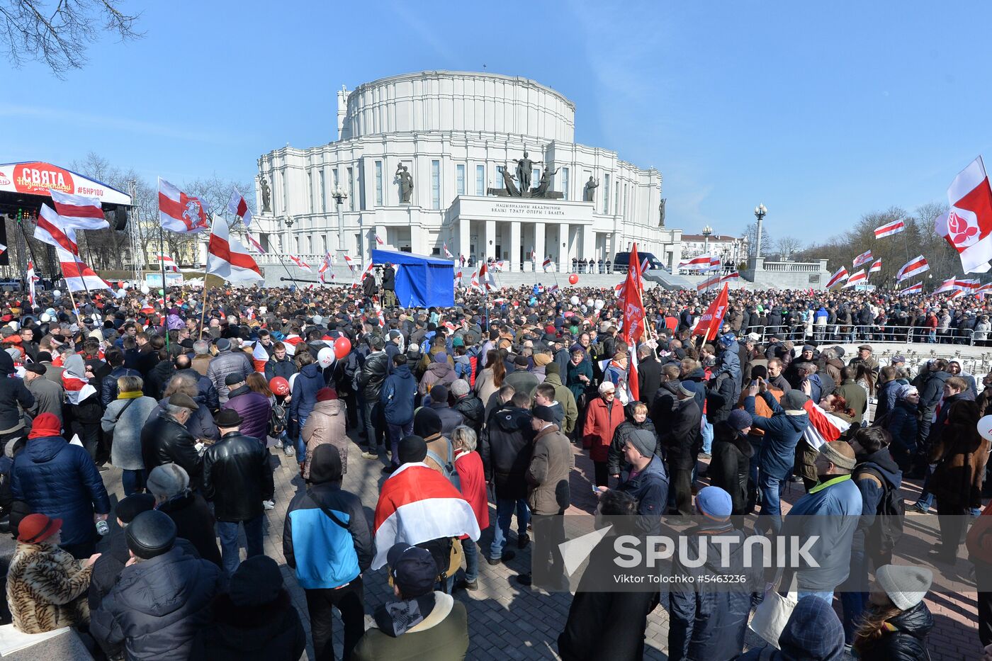 Freedom Day event in Belarus