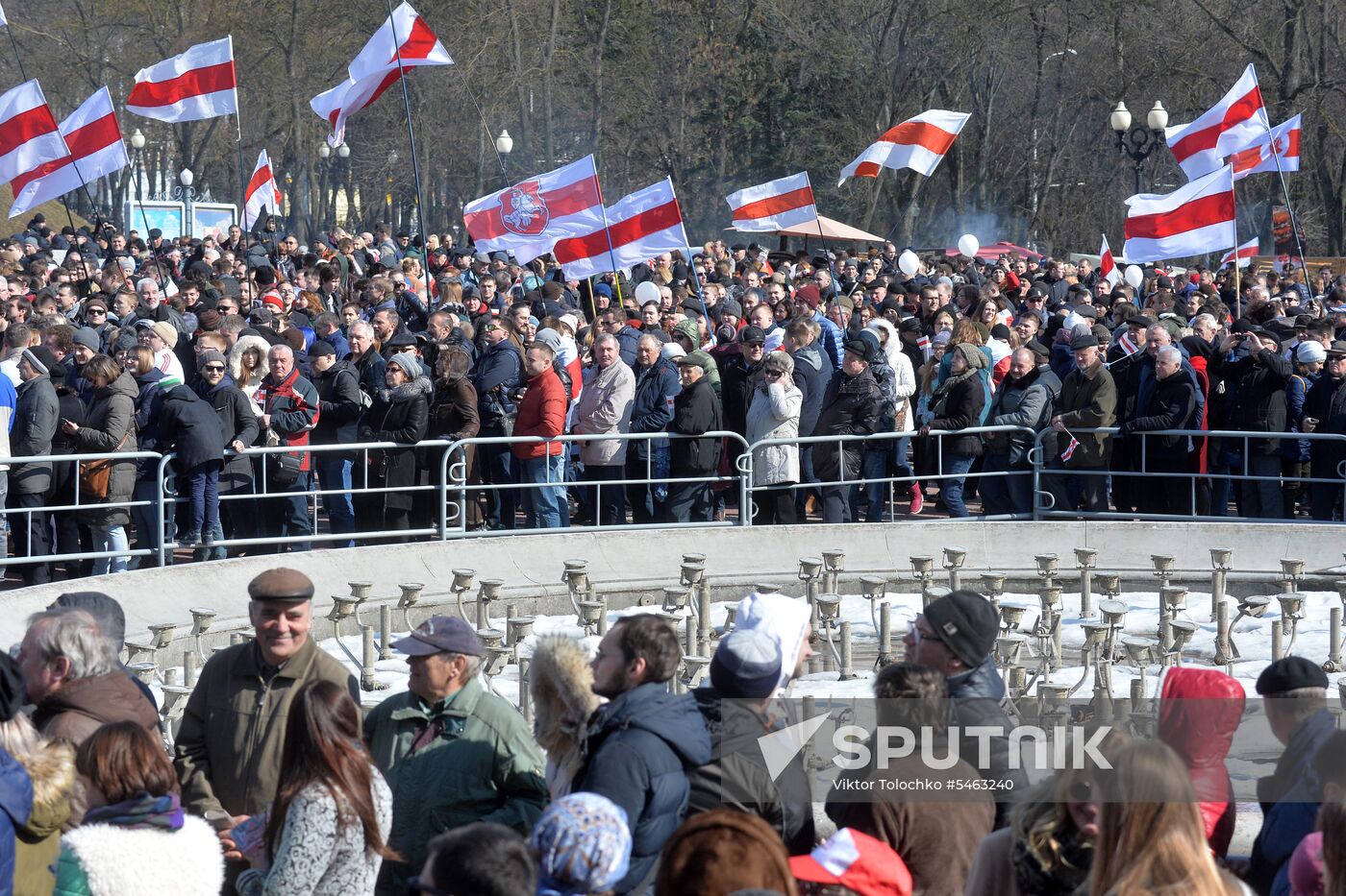 Freedom Day event in Belarus