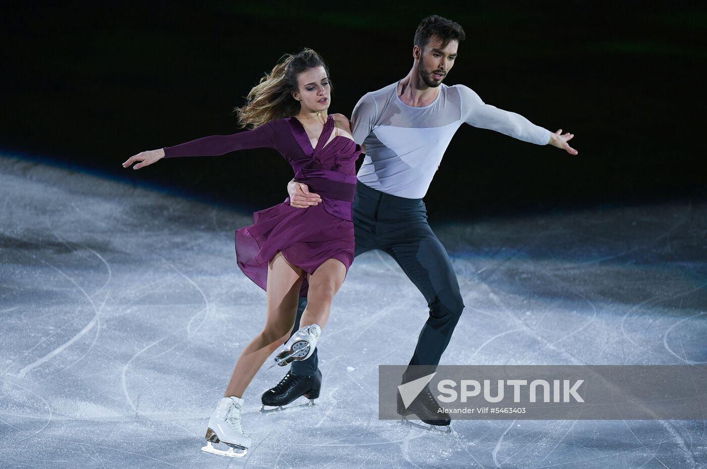 Figure skating. World Figure Skating Championships. Exhibition gala