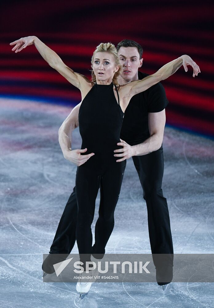 Figure skating. World Figure Skating Championships. Exhibition gala