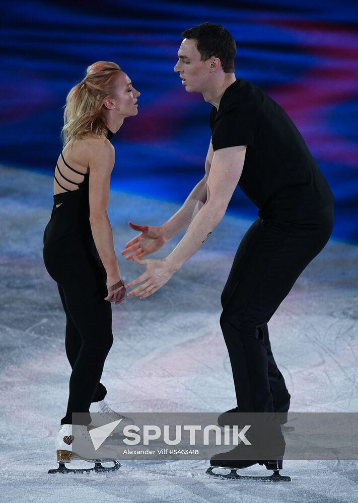 Figure skating. World Figure Skating Championships. Exhibition gala