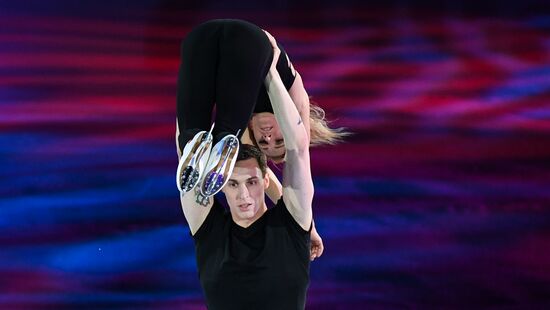 Figure skating. World Figure Skating Championships. Exhibition gala