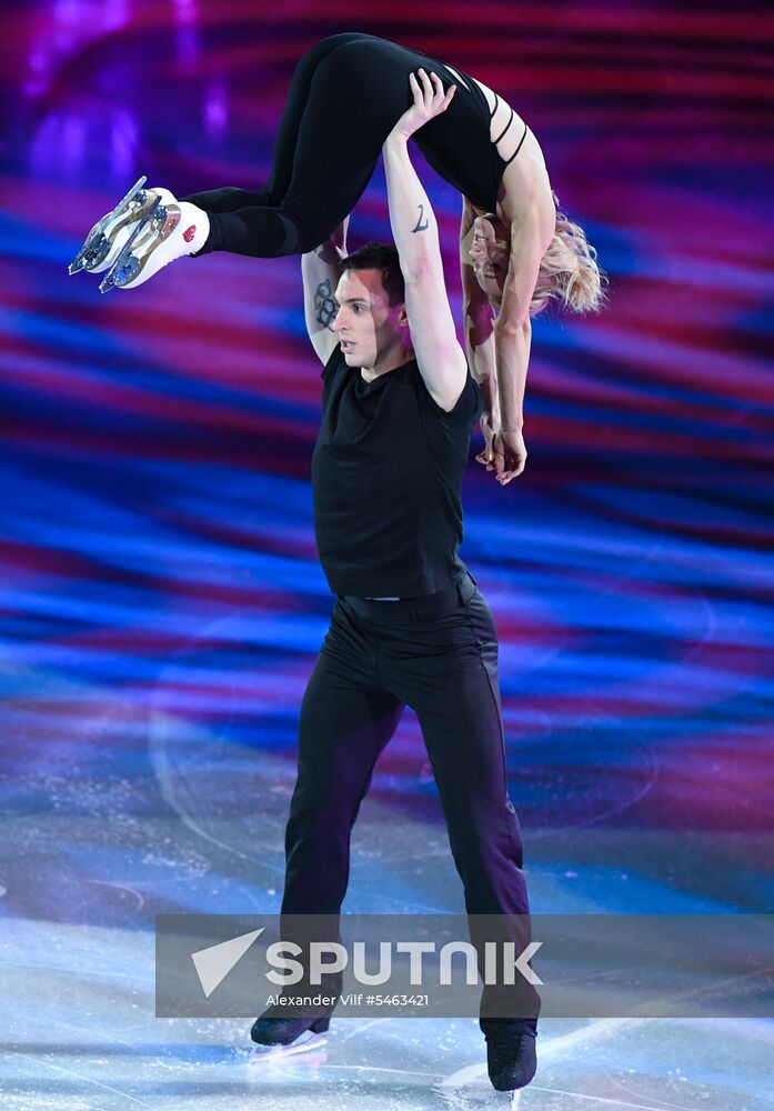 Figure skating. World Figure Skating Championships. Exhibition gala