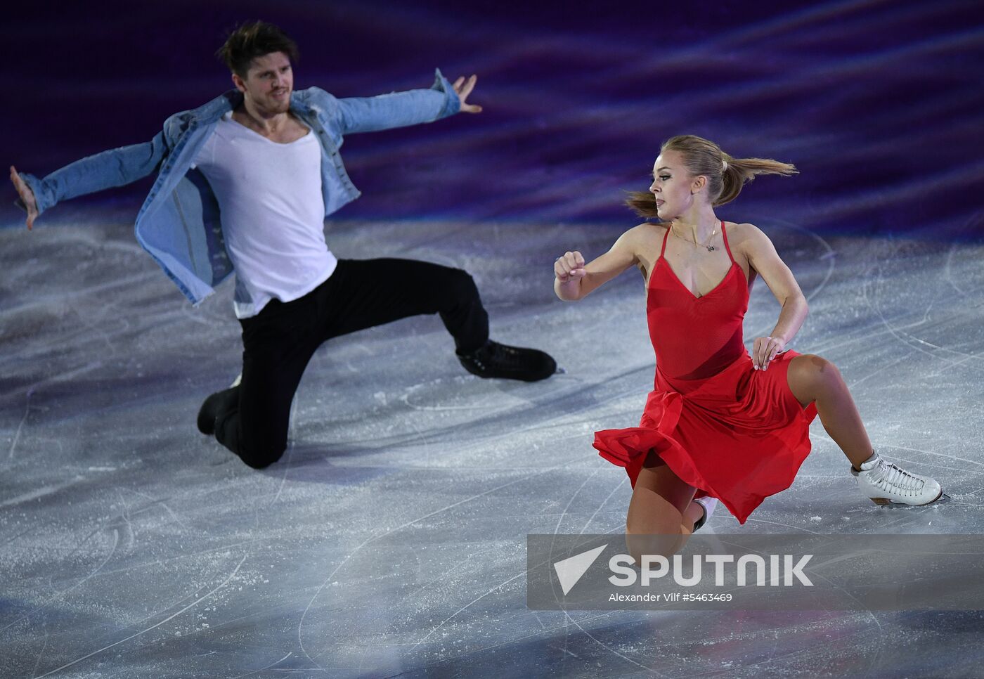 Figure skating. World Figure Skating Championships. Exhibition gala