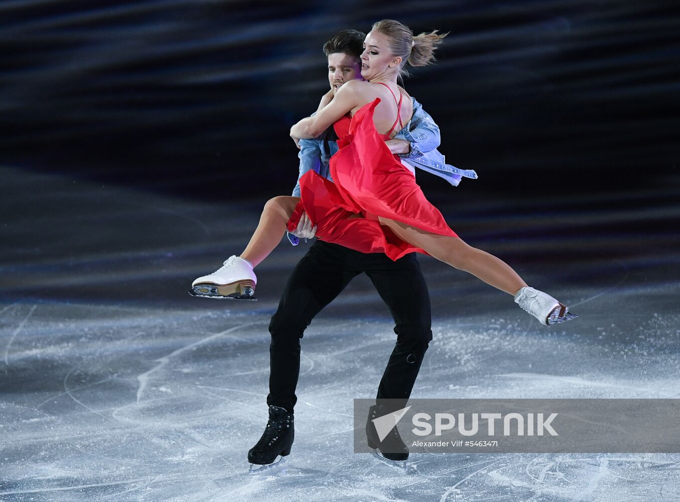 Figure skating. World Figure Skating Championships. Exhibition gala