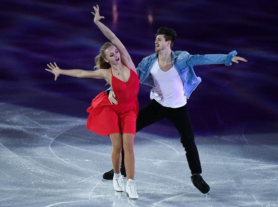 Figure skating. World Figure Skating Championships. Exhibition gala