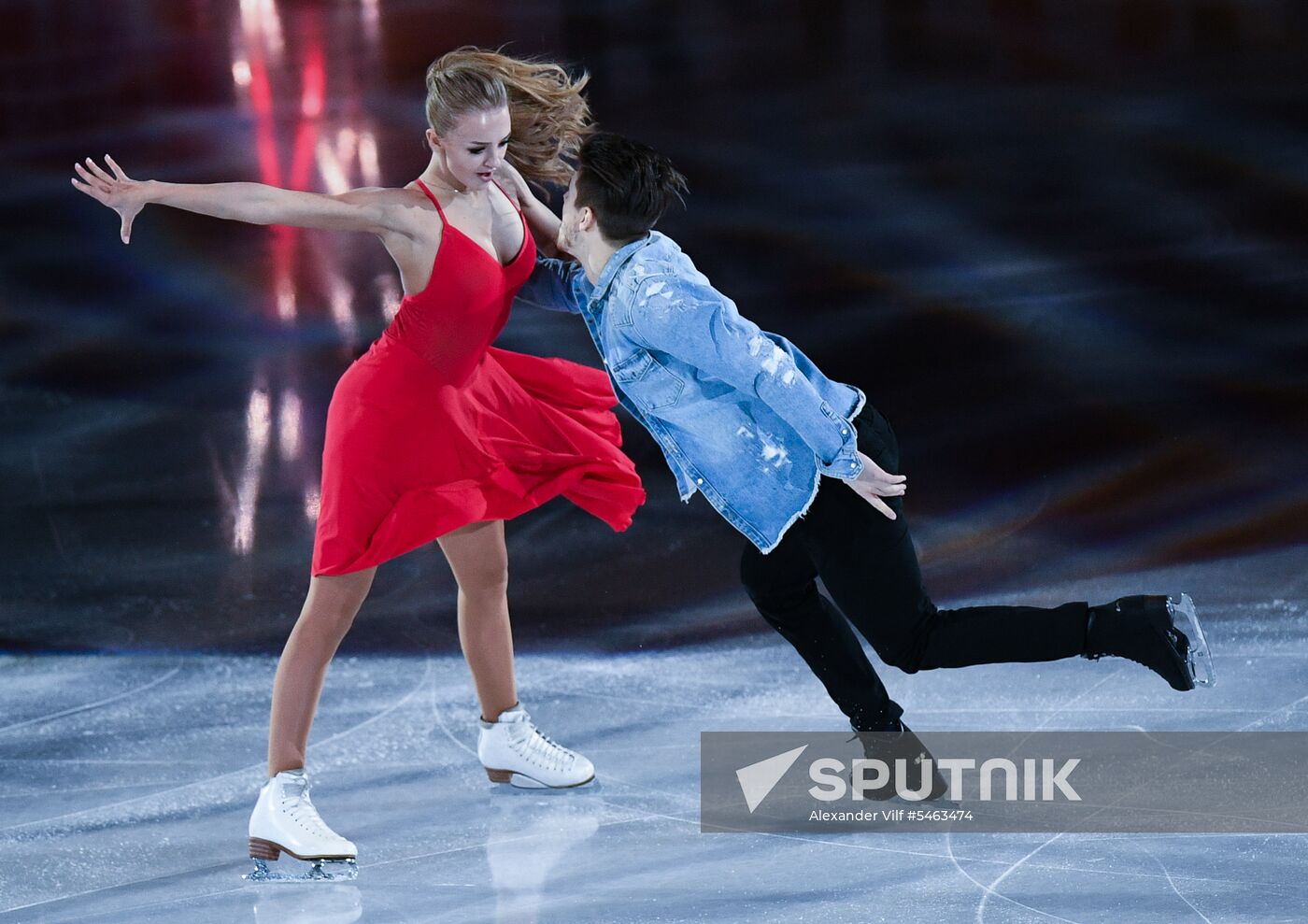 Figure skating. World Figure Skating Championships. Exhibition gala