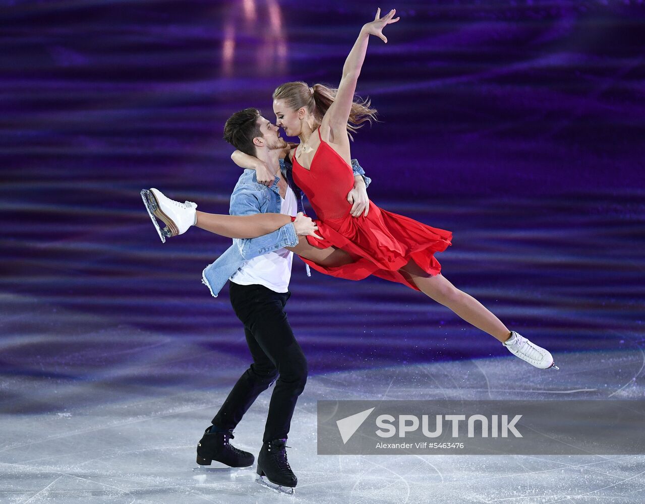 Figure skating. World Figure Skating Championships. Exhibition gala