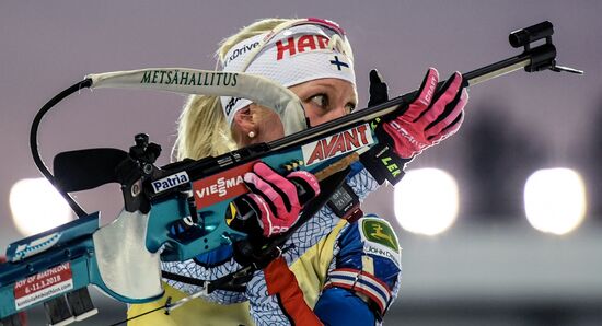 Biathlon World Cup 9. Women. Mass start