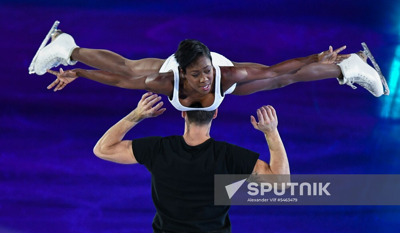 Figure skating. World Figure Skating Championships. Exhibition gala