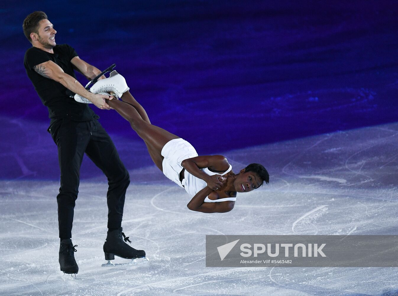 Figure skating. World Figure Skating Championships. Exhibition gala