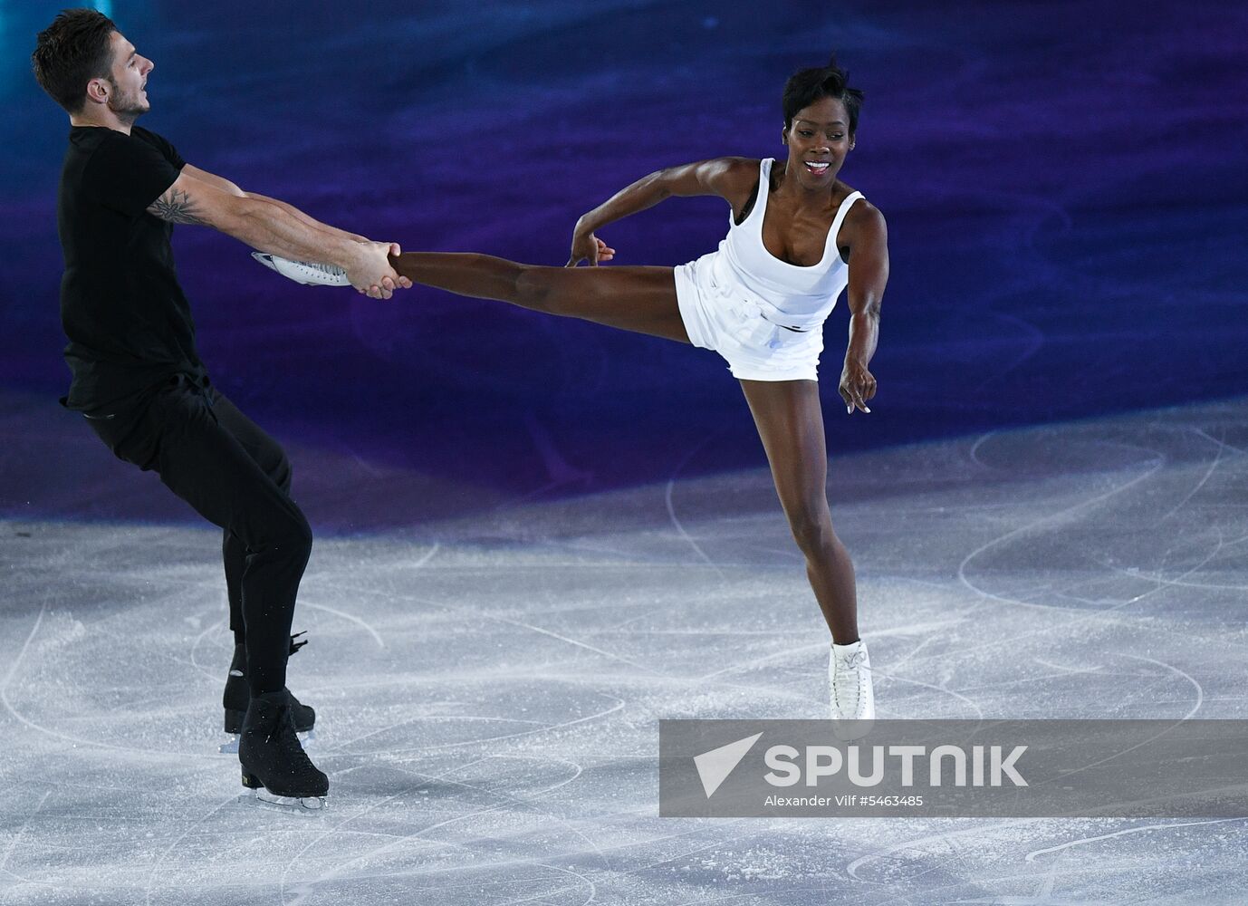 Figure skating. World Figure Skating Championships. Exhibition gala