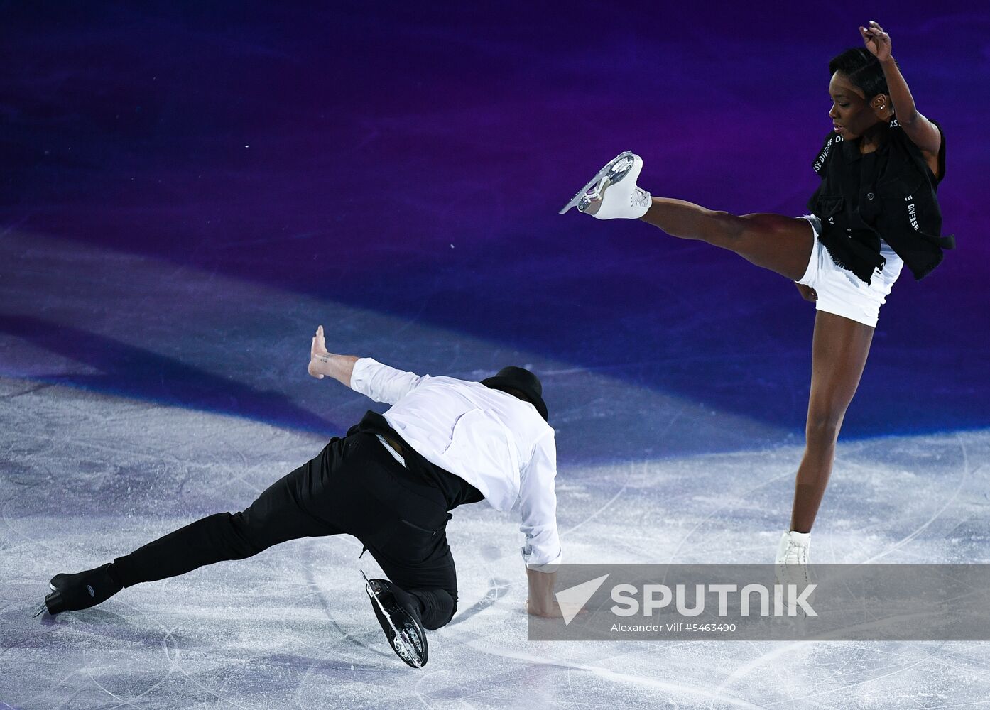 Figure skating. World Figure Skating Championships. Exhibition gala