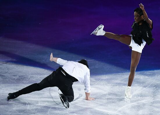 Figure skating. World Figure Skating Championships. Exhibition gala