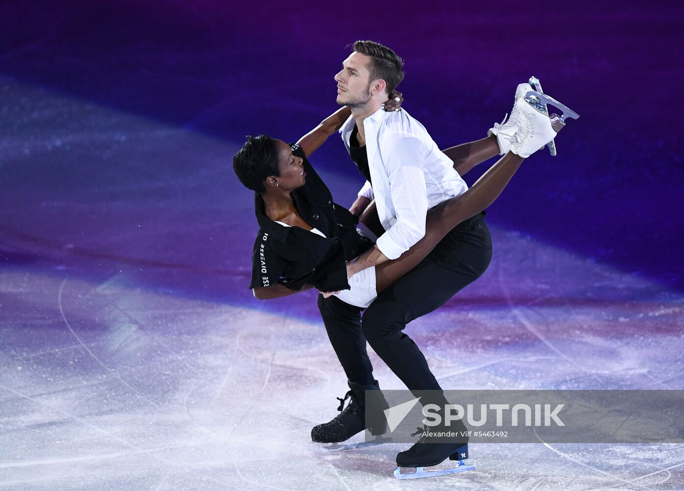 Figure skating. World Figure Skating Championships. Exhibition gala