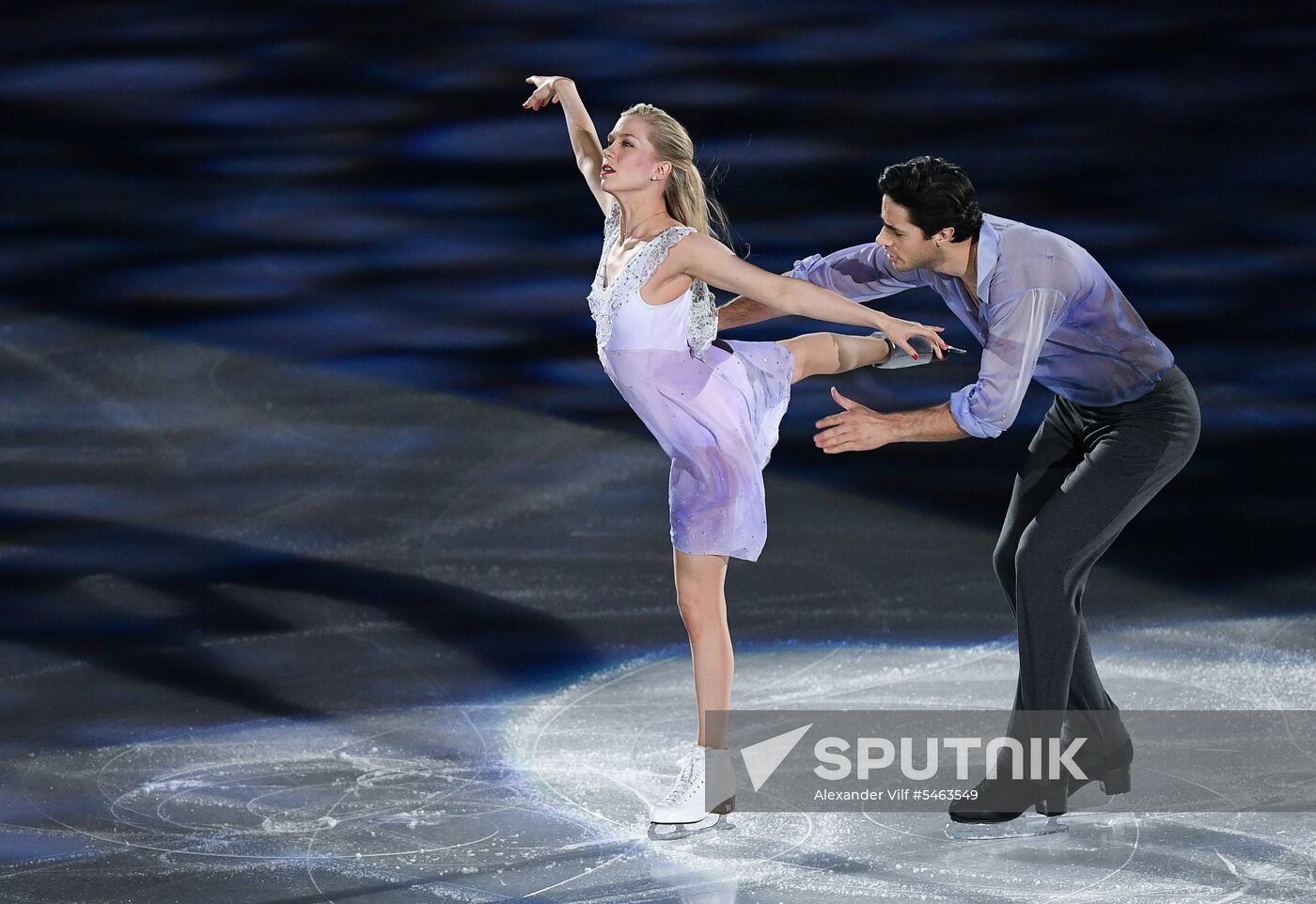 Figure skating. World Figure Skating Championships. Exhibition gala