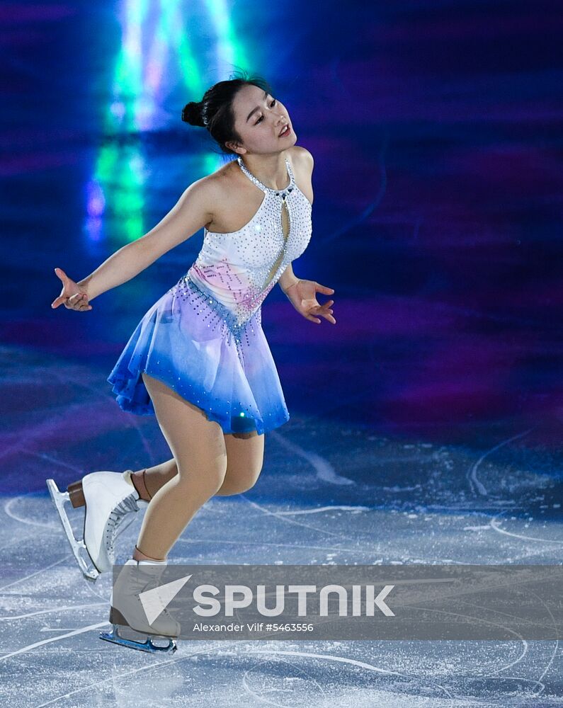 Figure skating. World Figure Skating Championships. Exhibition gala