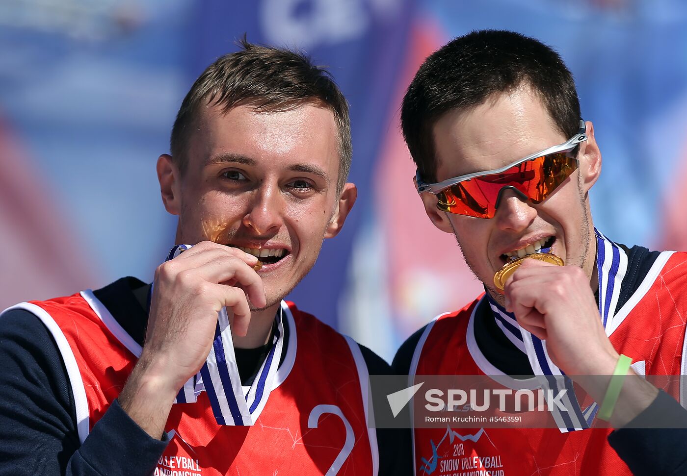 Snow Volleyball. European Championship