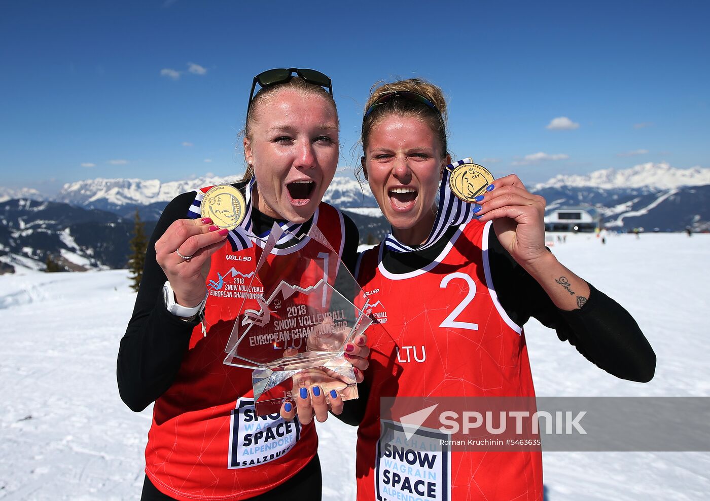 Snow Volleyball. European Championship