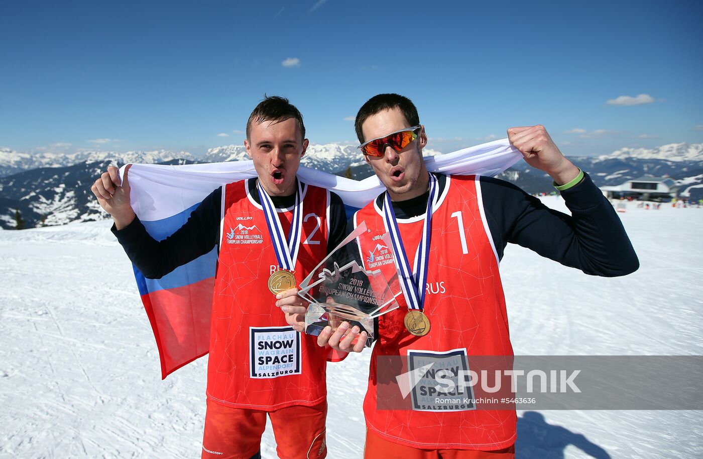 Snow Volleyball. European Championship