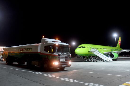 Launch of Tbilisi-Kazan flight