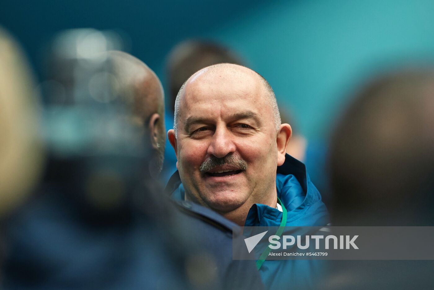 Football. Russian national team holds training session