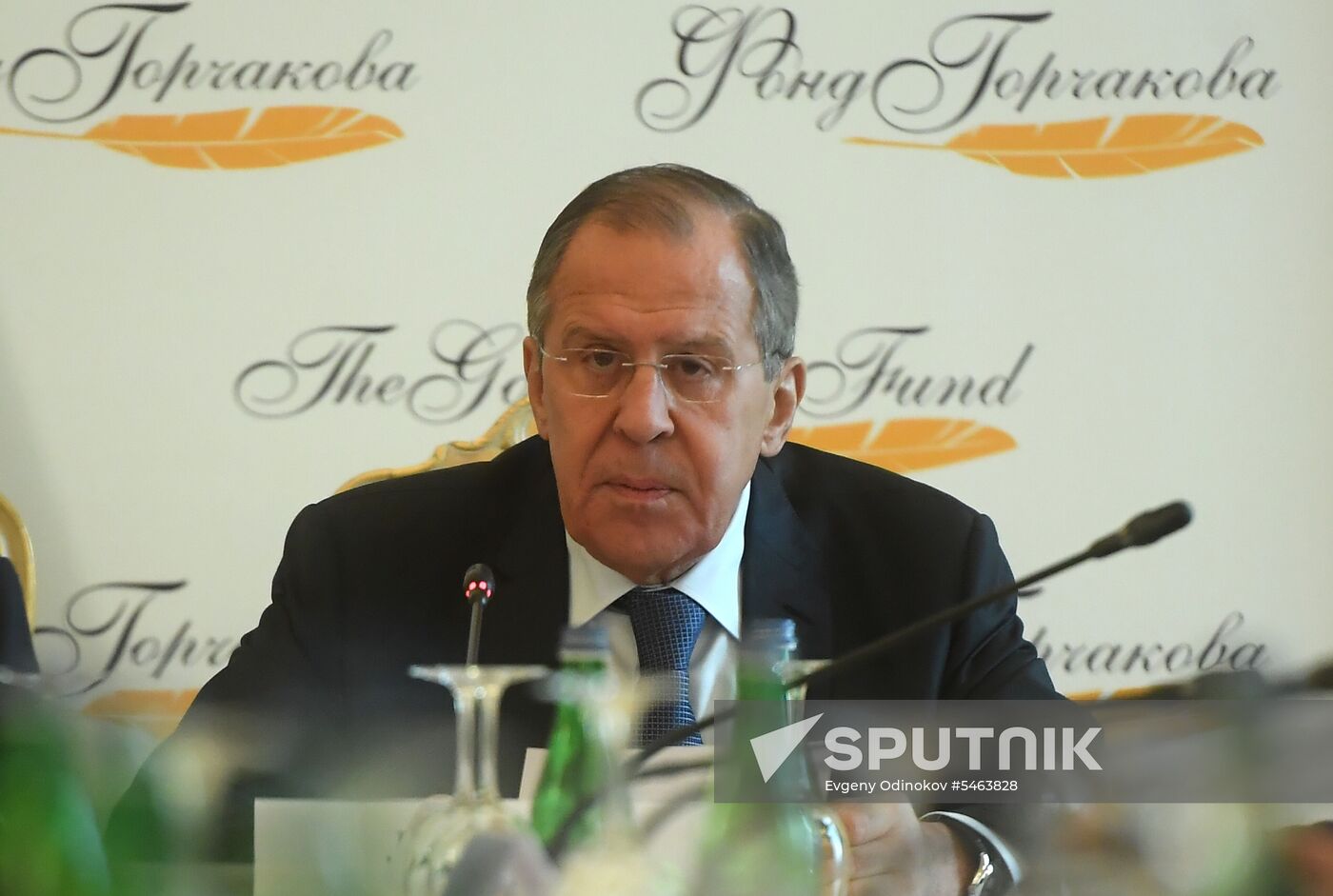 Meeting of Gorchakov Public Diplomacy Fund Supervisory Board with participation of Russian Foreign Minister Sergei Lavrov