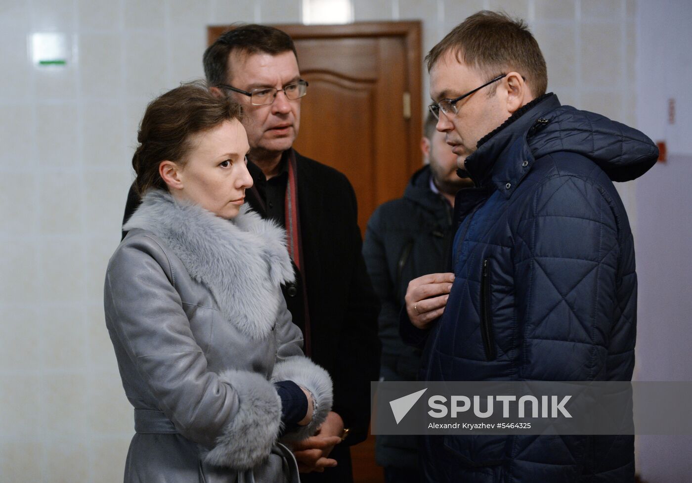 Aftermath of fire at Zimnyaya Vishnya shopping mall