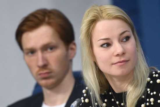 News conference with Russian Figure Skating Federation