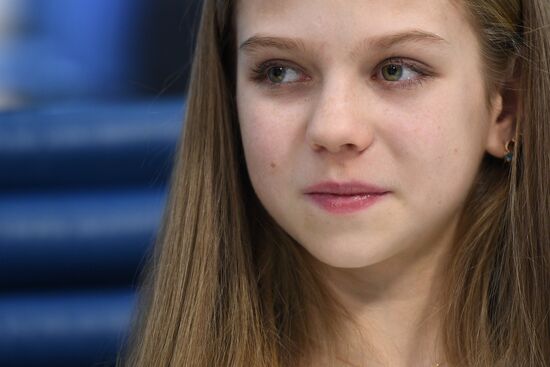 News conference with Russian Figure Skating Federation