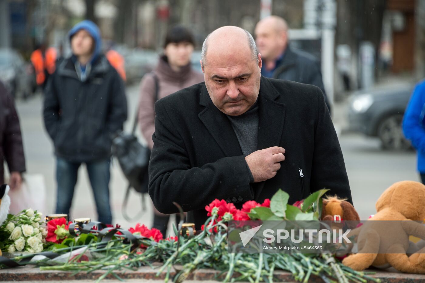 Events in memory of those killed in Zimnyaya Vishnya shopping mall fire