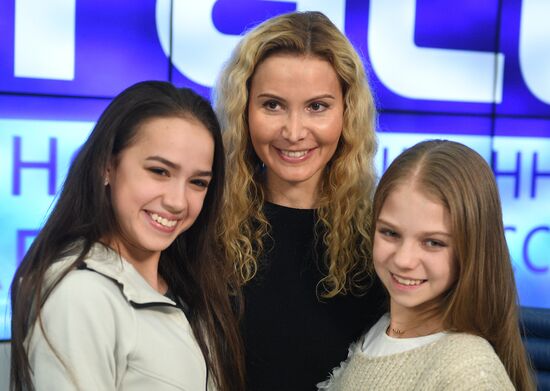 News conference with Russian Figure Skating Federation