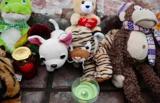 Events in memory of those killed in Zimnyaya Vishnya shopping mall fire