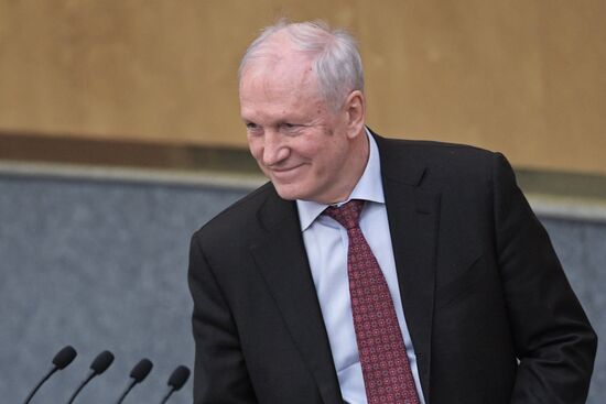 Russian State Duma plenary meeting