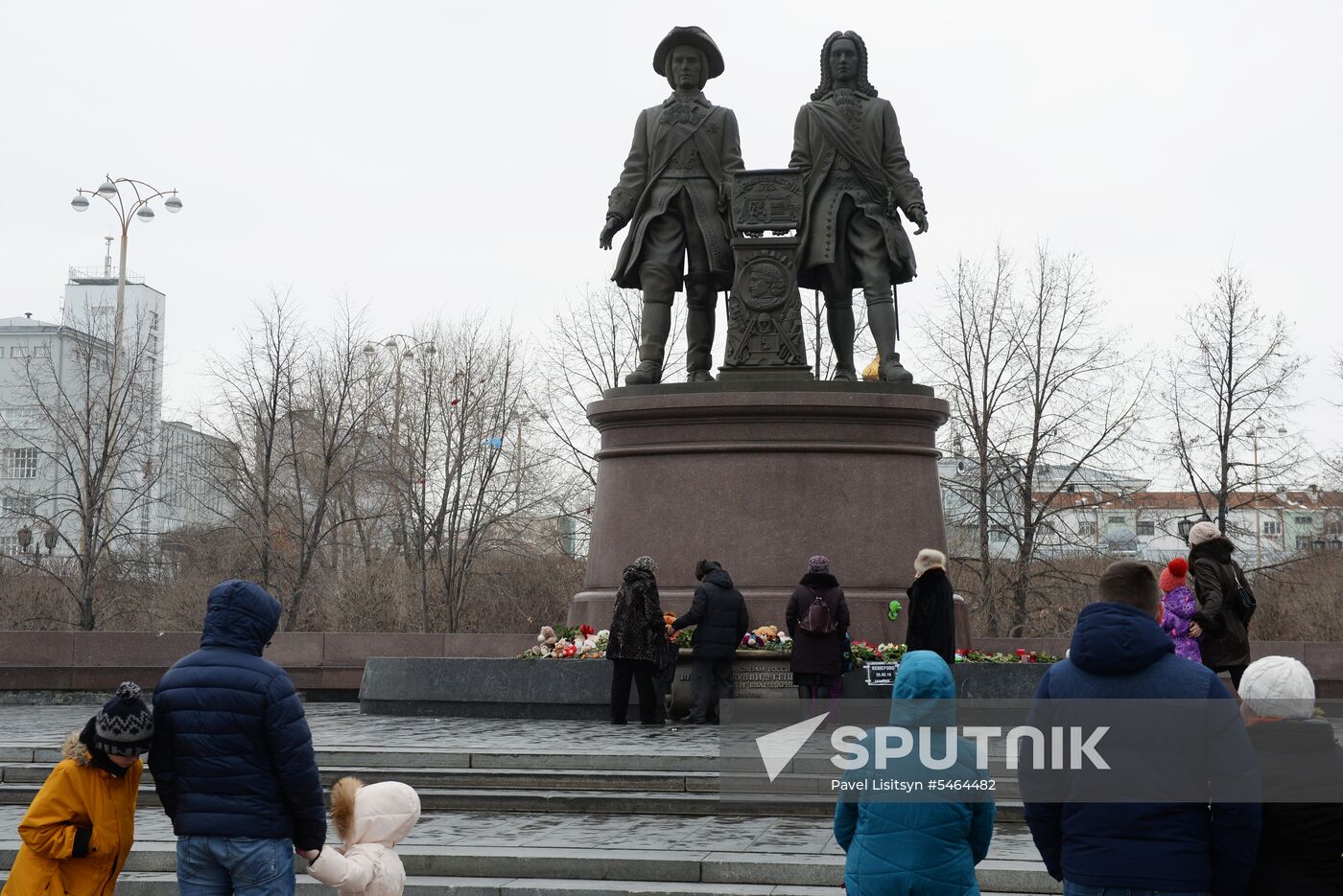 Events in memory of those killed in Zimnyaya Vishnya shopping mall fire