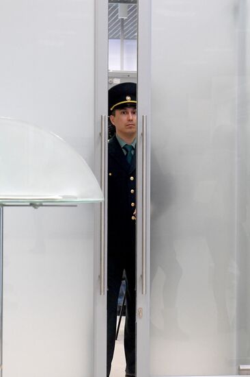 Customs control at Kazan Airport