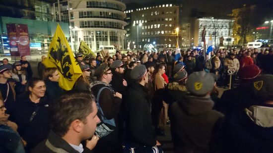 Protests in Ghent against South African farm attacks