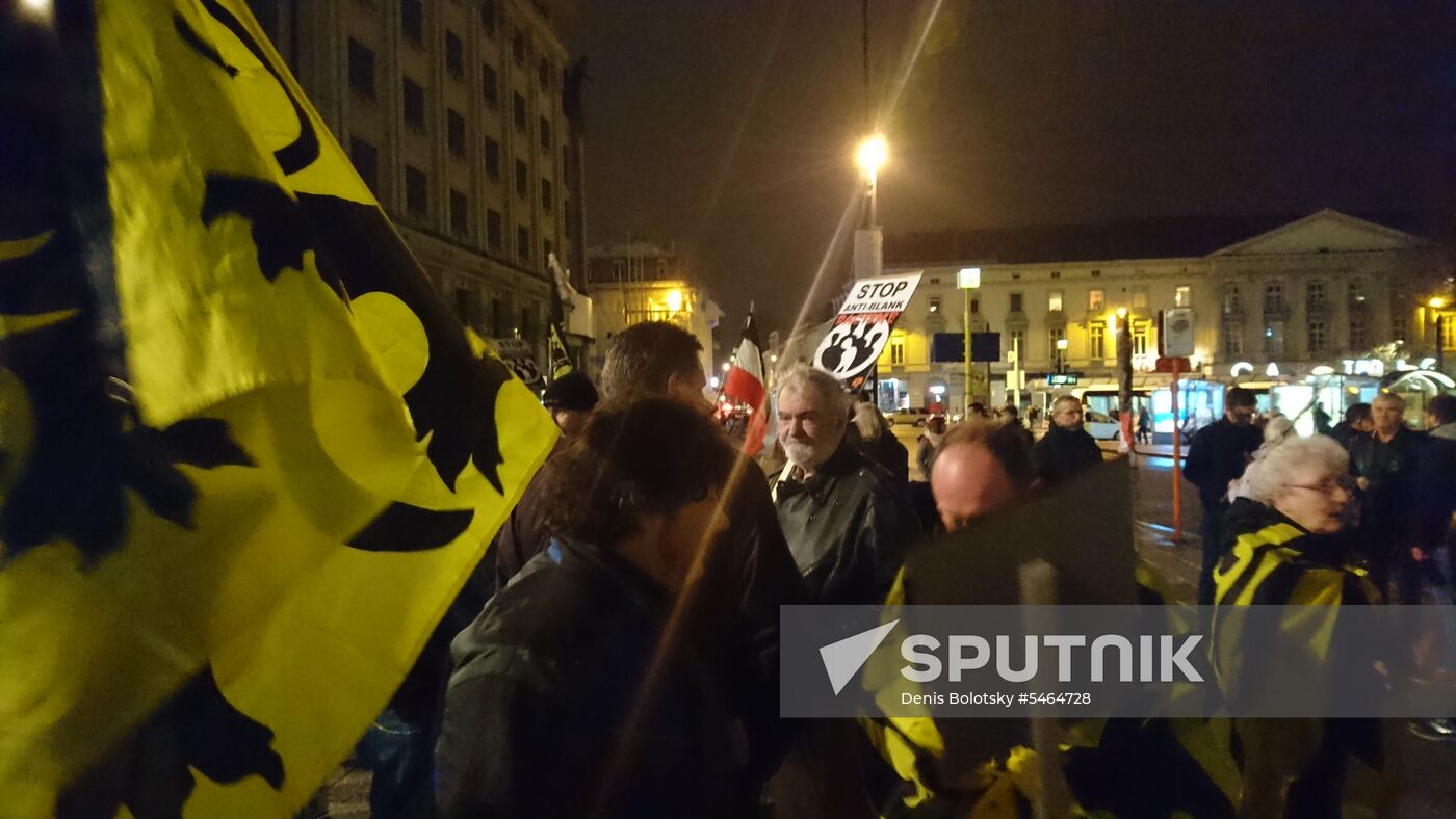 Protests in Ghent against South African farm attacks