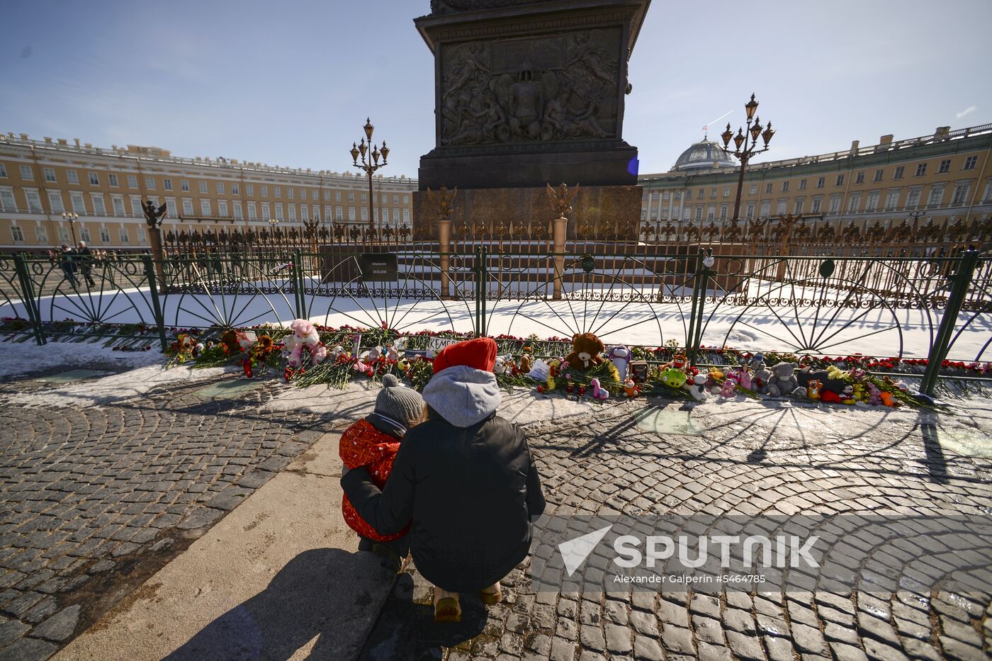 Events in memory of those killed in Zimnyaya Vishnya shopping mall fire