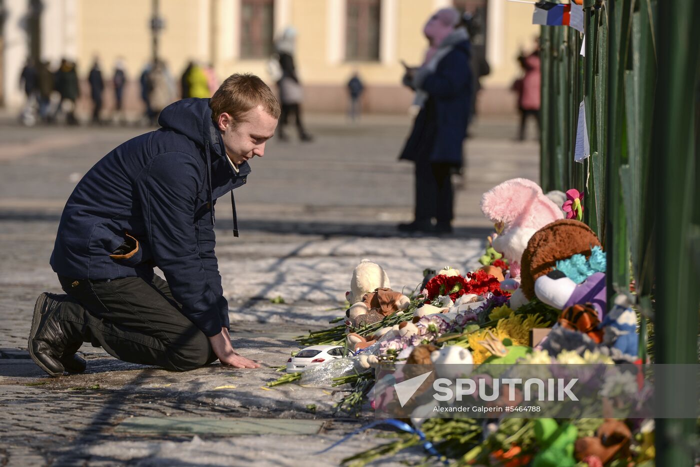Events in memory of those killed in Zimnyaya Vishnya shopping mall fire