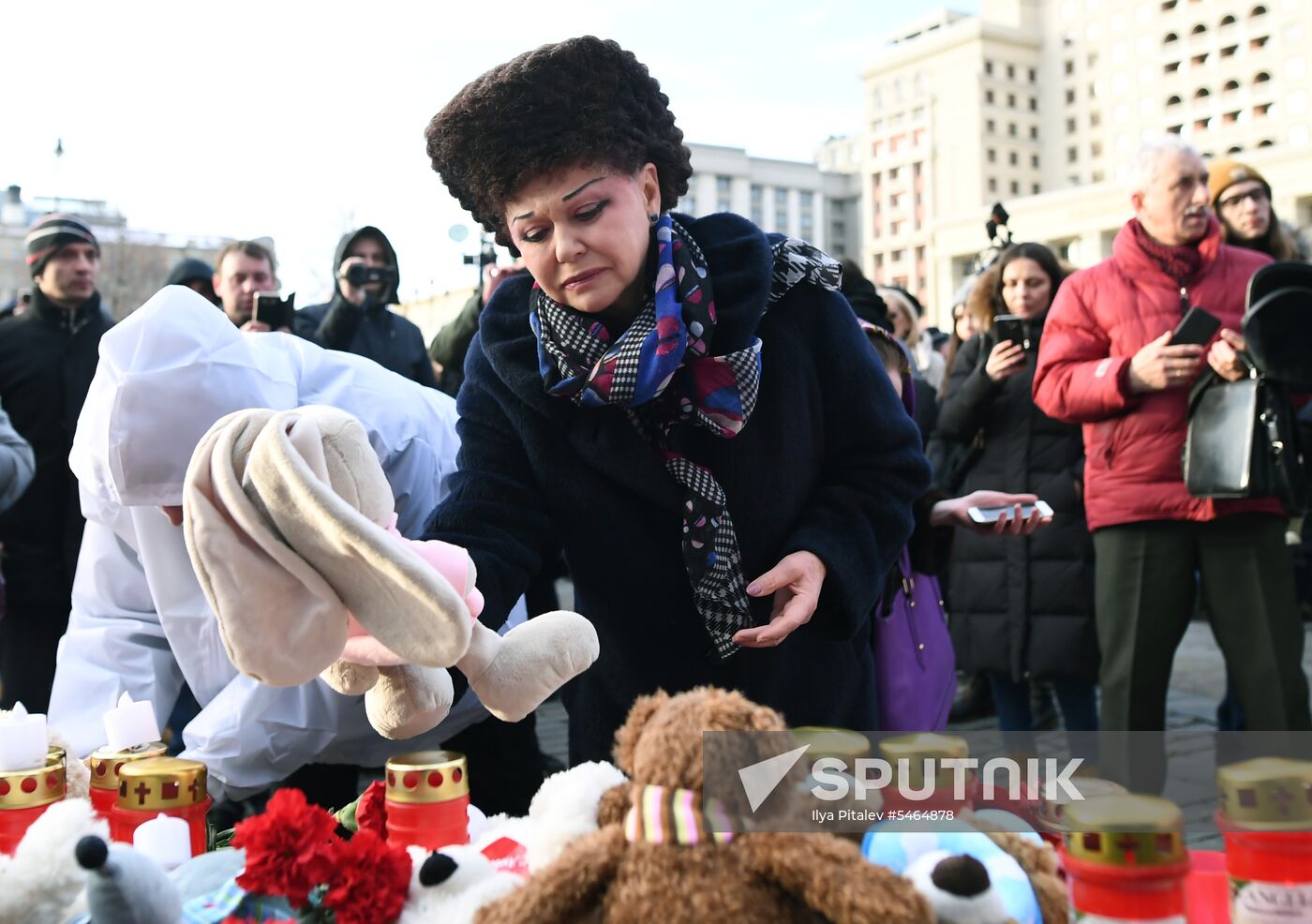 Events in memory of those killed in Zimnyaya Vishnya shopping mall fire