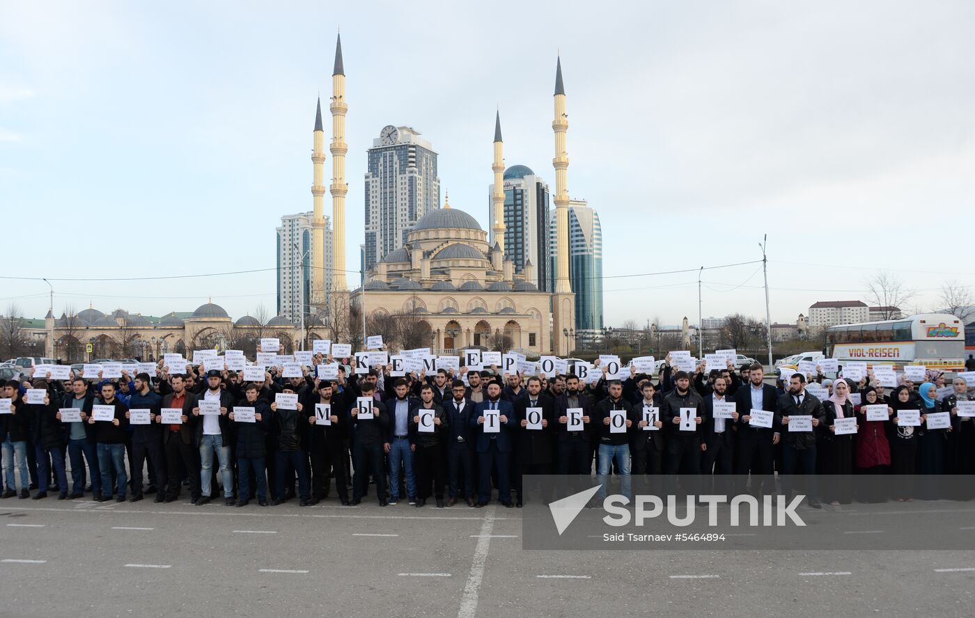 Events in memory of those killed in Zimnyaya Vishnya shopping mall fire