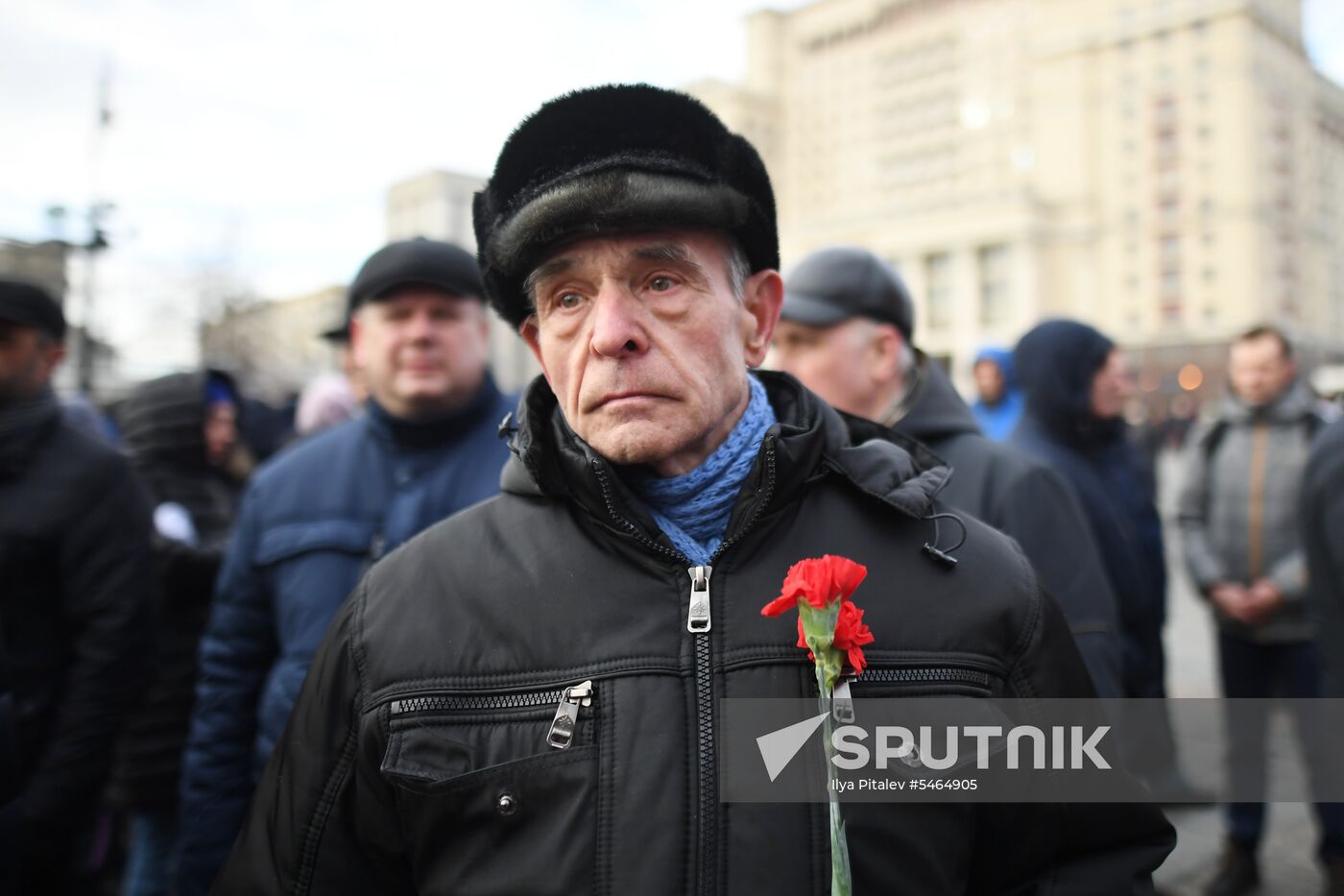 Events in memory of those killed in Zimnyaya Vishnya shopping mall fire