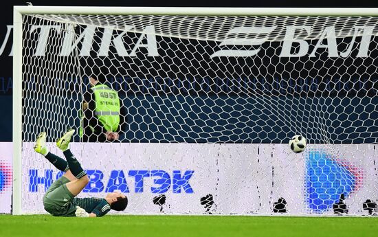 Football. Friendly match. Russia vs. France