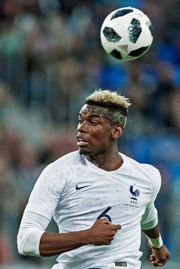 Football. Friendly match. Russia vs. France