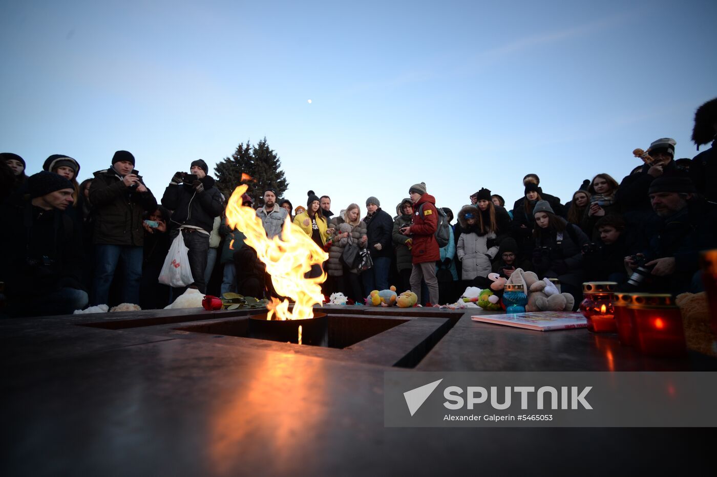 Events in memory of those killed in Zimnyaya Vishnya shopping mall fire